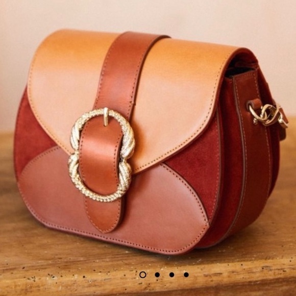 Sezane Handbags - Sezane Oli Bag Multi Natural